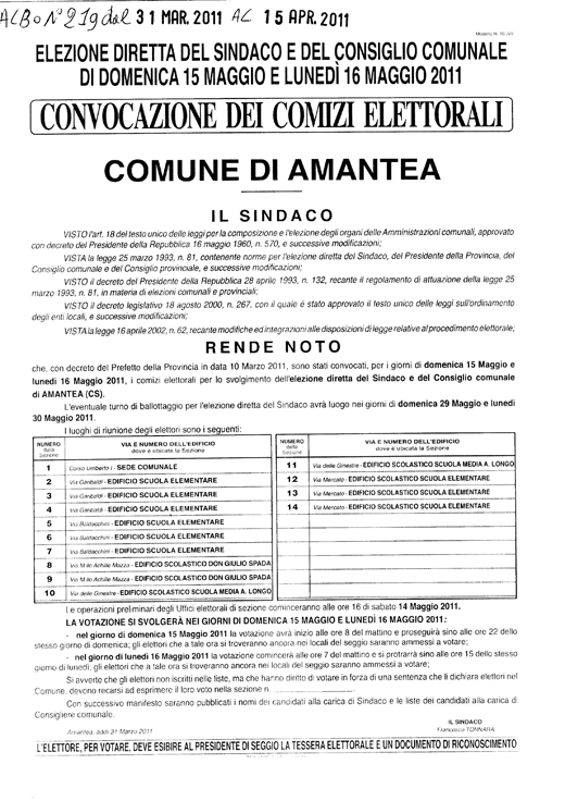 Comunicato Stampa