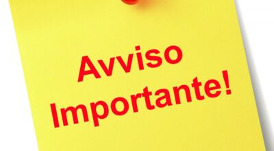 Avviso – Assenza figura professionale Messo Notificatore